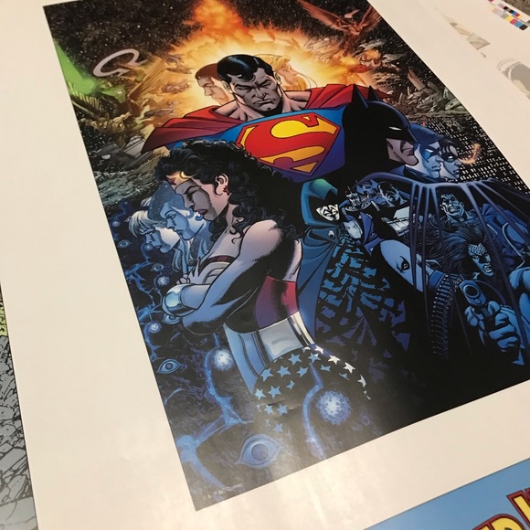 George Perez DC comics Marvel artist portfolio press sheet - Picture 4 of 7